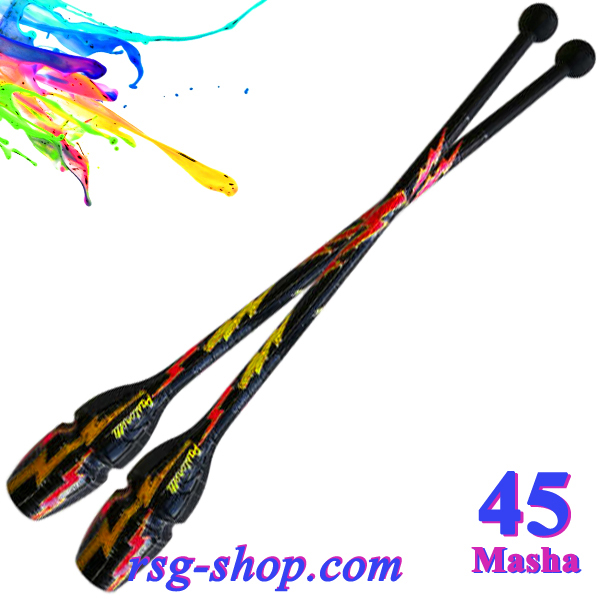Булавы Pastorelli Aero 45 cm Flash col. Nero Art. 04565