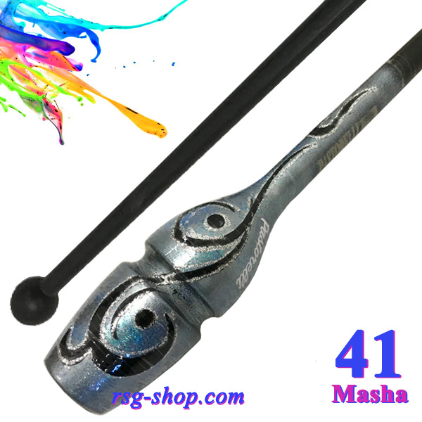 Булавы Pastorelli Aero 41 cm Harmonic col. Black-Silver Art. TS100029