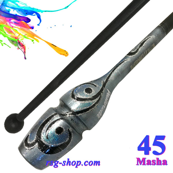 Булавы Pastorelli Aero 45 cm Harmonic col. Black-Silver-Blue TS100028
