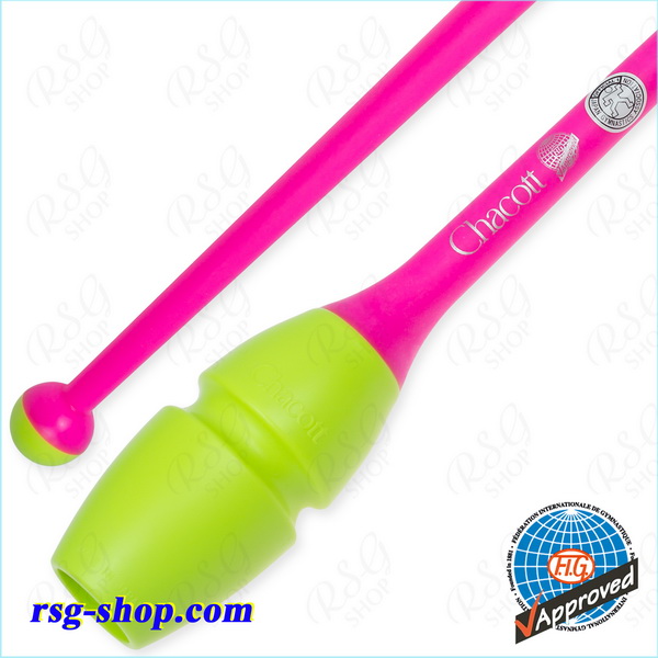 Булавы Chacott Combi 45 cm FIG col. Yellow x Pink 03-98343