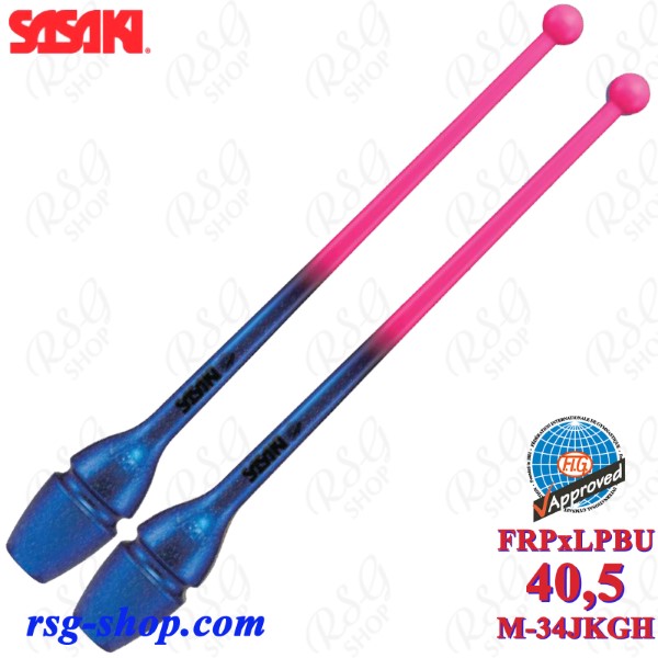 Булавы Sasaki M-34JKGH FRPxLPBU 41cm FIG col. FreshPink x LapisBlue