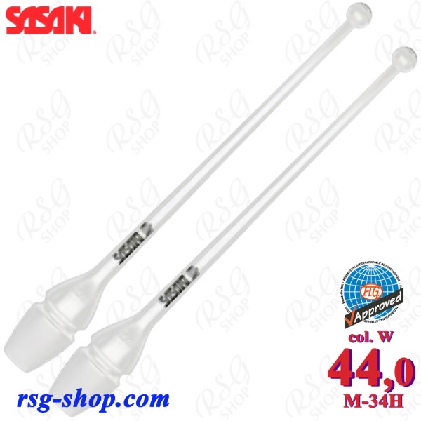 Булавы Sasaki M-34H W цв. White Резина 44 cм FIG