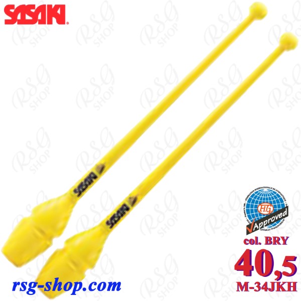 Булавы Sasaki M-34JKH BRY цв. Yellow Резина 41 cм FIG