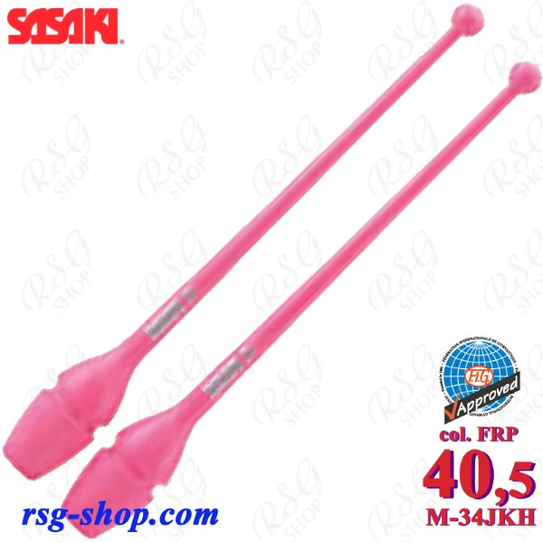 Булавы Sasaki M-34JKH FRP цв. Pink Резина 41 cм FIG