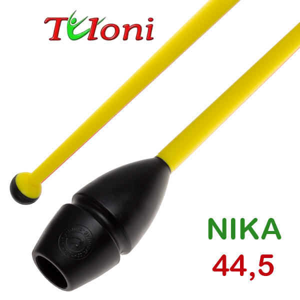 Булавы соединяемые 45cm mod. Nika bi-col. Black x Yellow Art. T0265