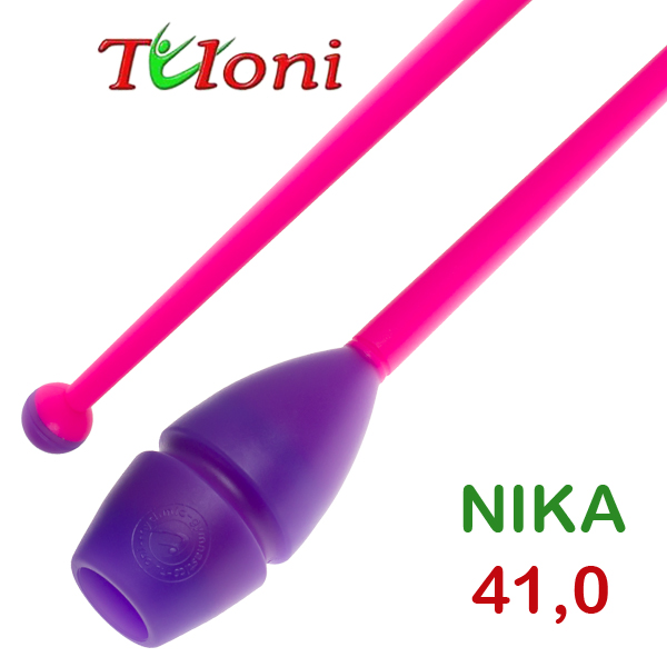 Булавы соединяемые 41cm mod. Nika bi-col. Purple x Pink Art. T0234
