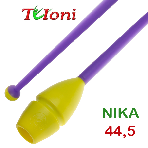 Булавы соединяемые 45cm mod. Nika bi-col. Yellow x Purple Art. T0279