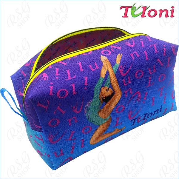 Cosmetic Bag Tuloni mod. ZOE col. PxVIxLIBU Art. UB-CB07
