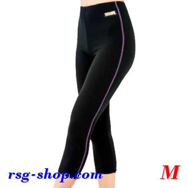 Cropped leggings Sasaki HW-1297L Hot Wear s. M (150~157) col. Black