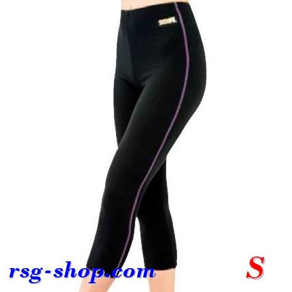 Cropped leggings Sasaki HW-1297L Hot Wear s. S (145~152) col. Black