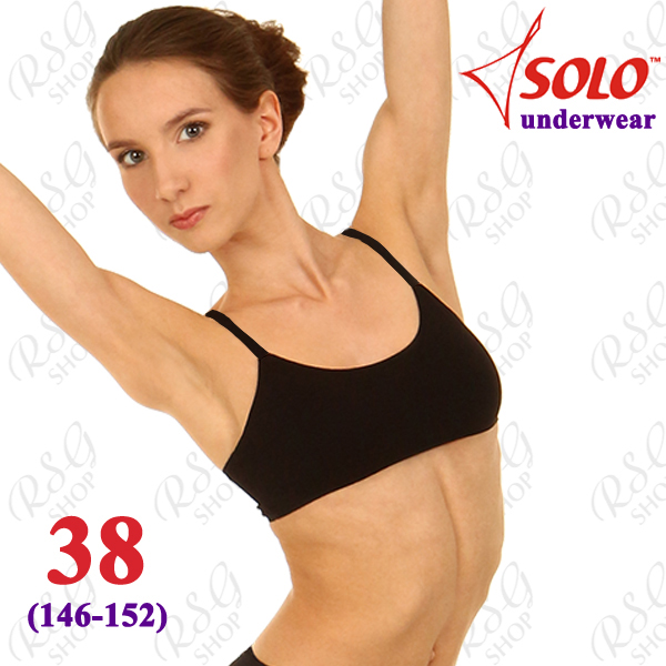 Bra Solo BD10 size 38 (146-152) Cotton Black BD10.3-38