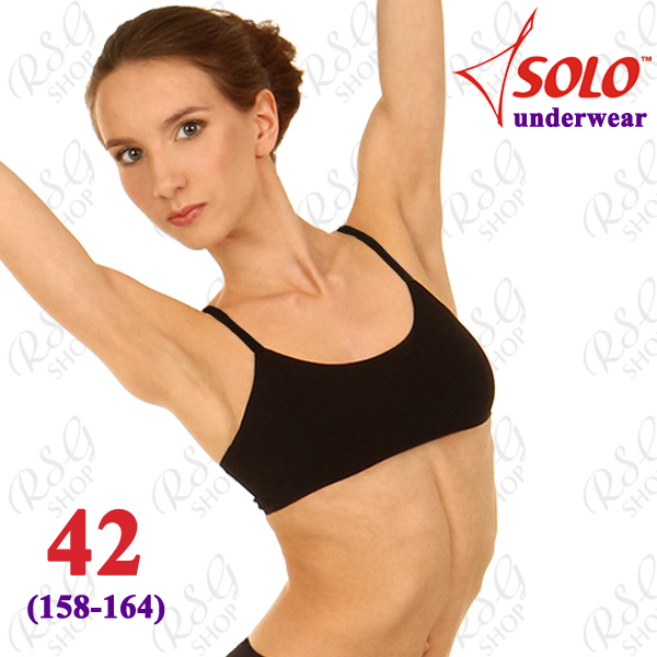 Bra Solo BD10 size 42 (158-164) Cotton Black BD10.3-42