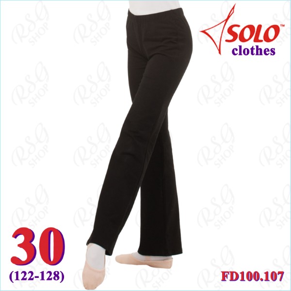 Брюки Solo s. 30 (122-128) Cotton col. Black FD100.107-30