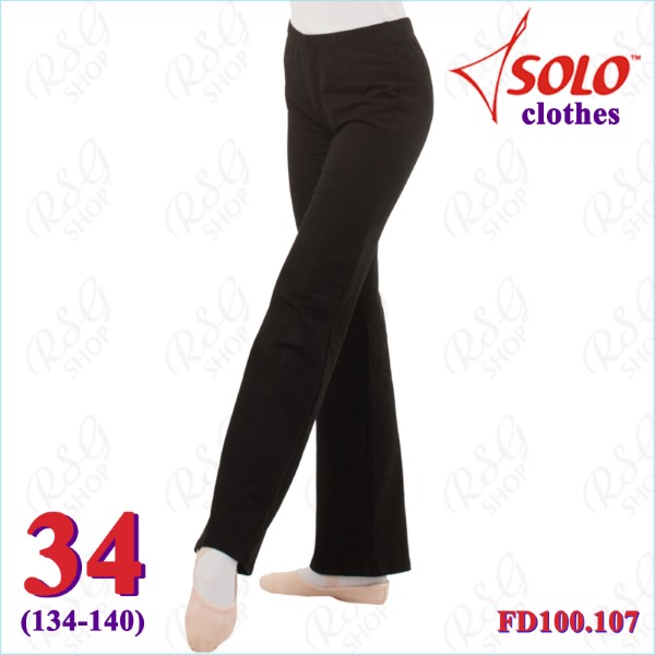 Брюки Solo s. 34 (134-140) Cotton col. Black FD100.107-34