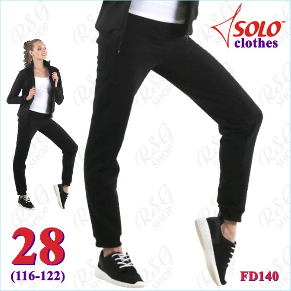 Sporthose Solo col. Black Gr. 28 (116-122) FD140.839-28