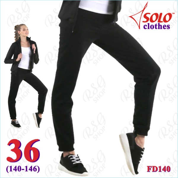 Sporthose Solo col. Black Gr. 36 (140-146) FD140.839-36