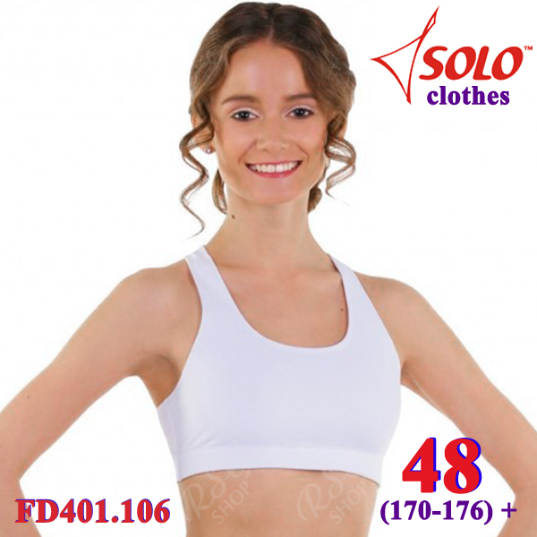 Short Tank Top Solo s. 48 (170-176) Cotton White FD401.106-48
