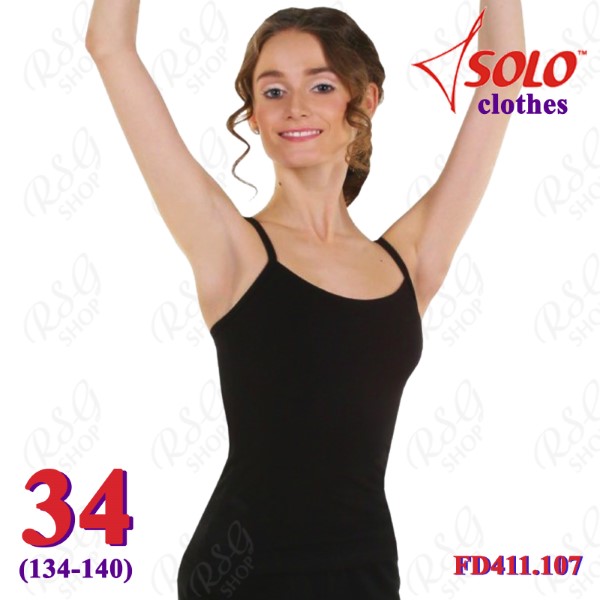 Cami Top Solo s. 34 (134-140) col. Black FD411.107-34
