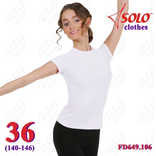 T-Shirt Solo s. 36 (140-146) col. White FD649.106-36