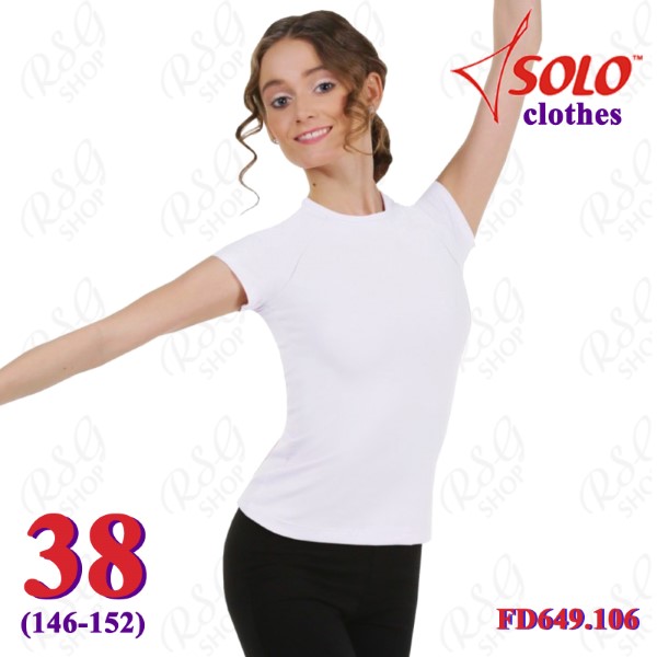 T-Shirt Solo s. 38 (146-152) col. White FD649.106-38