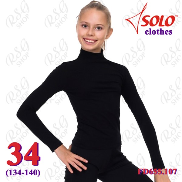 T-Shirt Solo s. 34 (134-140) col. Black FD655.107-34