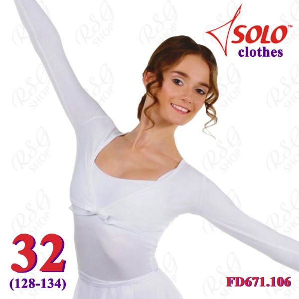 Kurzer Bolero Solo s. 32 (128-134) col. White FD671.106-32
