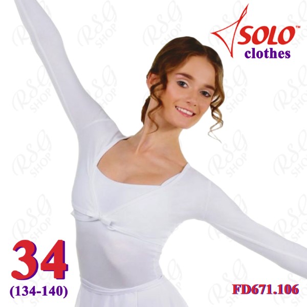 Kurzer Bolero Solo s. 34 (134-140) col. White FD671.106-34