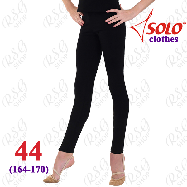 Footless Leggings Solo s. 44 (164-170) Cotton Black FD700.107-44