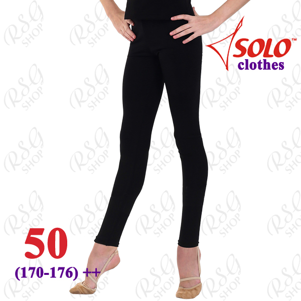 Footless Leggings Solo s. 50 (170-176) Cotton Black FD700.107-50