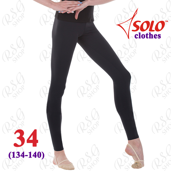 Footless Leggings Solo s. 34 (134-140) Polyamide Black FD700.207-34