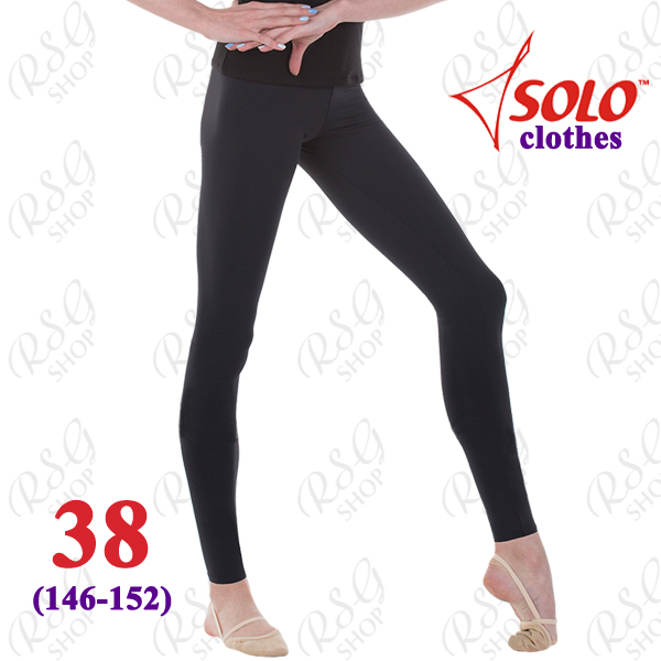 Footless Leggings Solo s. 38 (146-152) Polyamide Black FD700.207-38
