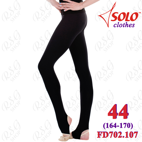 Леггинсы с пяткой Solo s. 44 (164-170) Cotton Black FD702.107-44