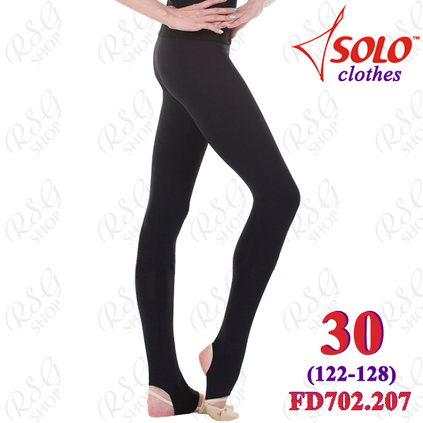 Леггинсы с пяткой Solo s. 30 (122-128) Polyamide Black FD702.207-30