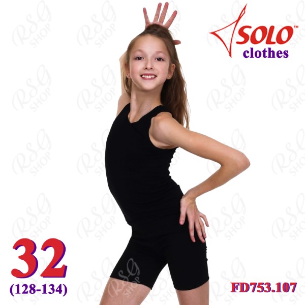 Kurzhose Solo s. 32 (128-134) Cotton Black FD753.107-32