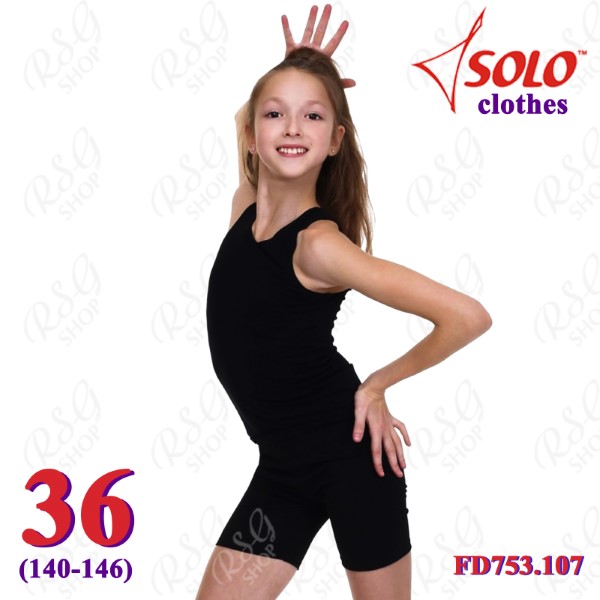 Kurzhose Solo s. 36 (140-146) Cotton Black FD753.107-36