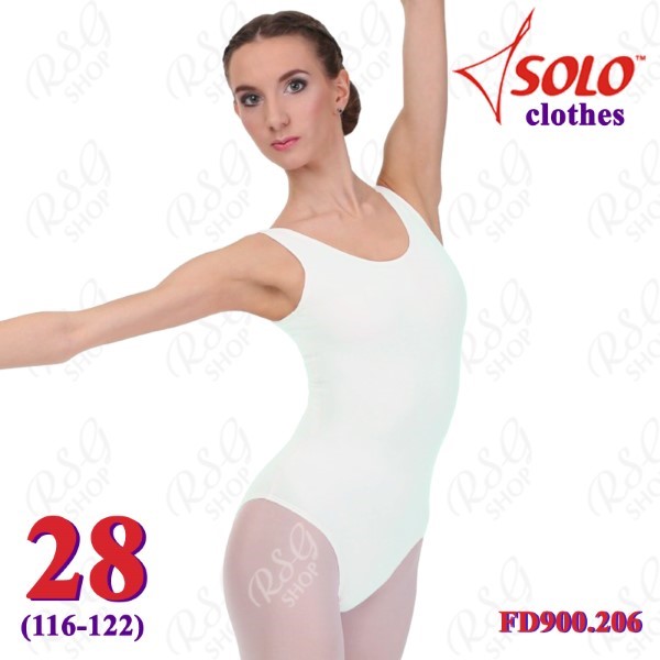 Tank Leotard Solo s. 28 (116-122) Polyamide col. White FD900.206-28