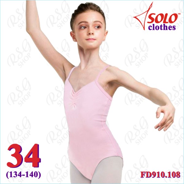 Camisole Leotard Solo s. 34 (134-140) Cotton col. Pink FD910.108-34