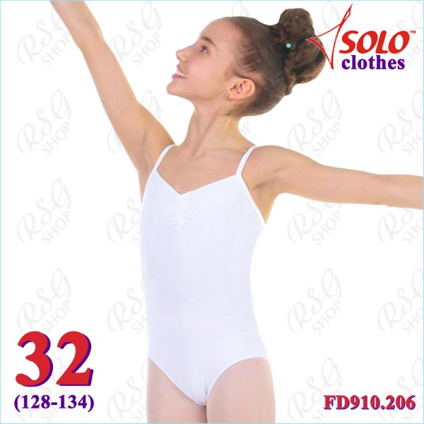 Camisole Leotard Solo s. 32 (128-134) Polyamide col. White FD910.206-32