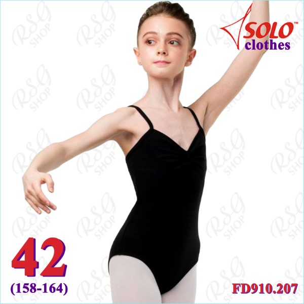 Camisole Leotard Solo s. 42 (158-164) Polyamide col. Black FD910.207-42