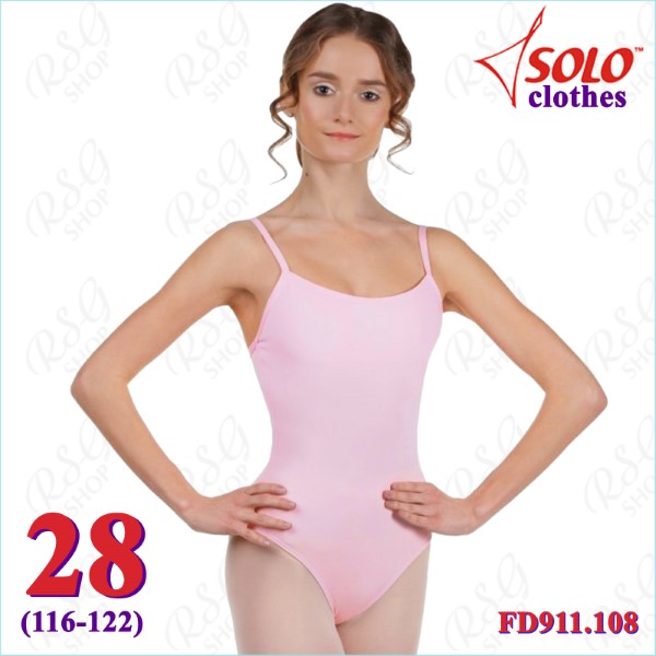 Camisole Leotard Solo s. 28 (116-122) Cotton col. Pink FD911.108-28