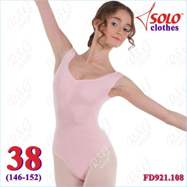 V-neck Leotard Solo s. 38 (146-152) Cotton col. Pink FD921.108-38