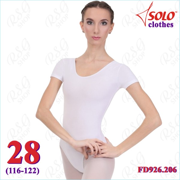 Tank Leotard Solo s. 28 (116-122) Polyamide col. White FD926.206-28