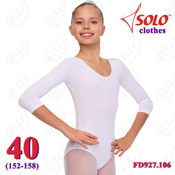 Tank Leotard Solo s. 40 (152-158) Cotton col. White FD927.106-40