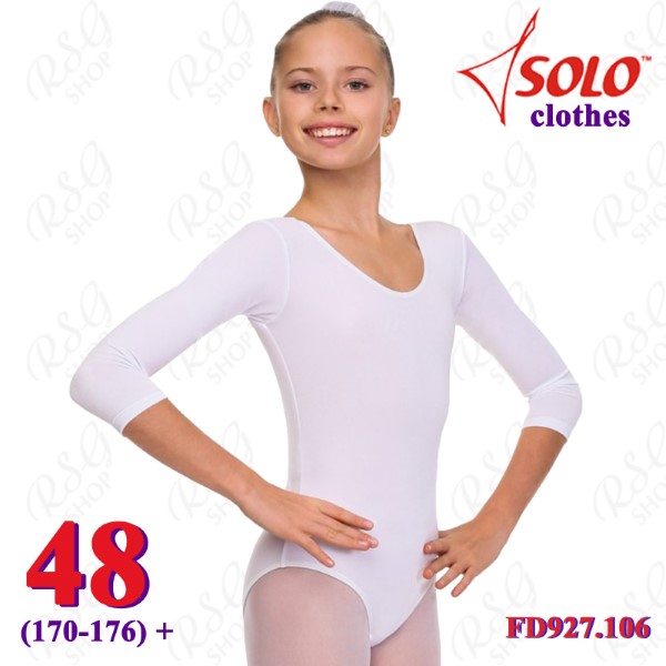 Tank Leotard Solo s. 48 (170-176) Cotton col. White FD927.106-48