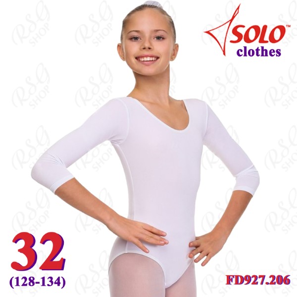 Tank Leotard Solo s. 32 (128-134) Polyamide col. White FD927.206-32