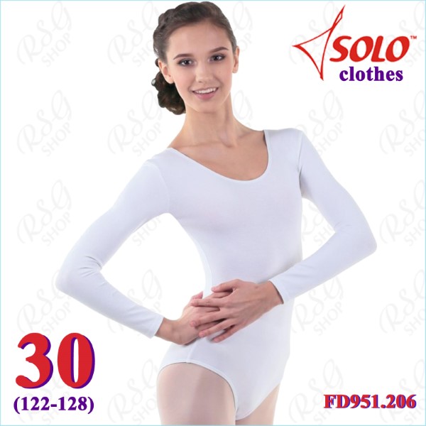 Tank Leotard Solo s. 30 (122-128) Polyamide col. White FD951.206-30