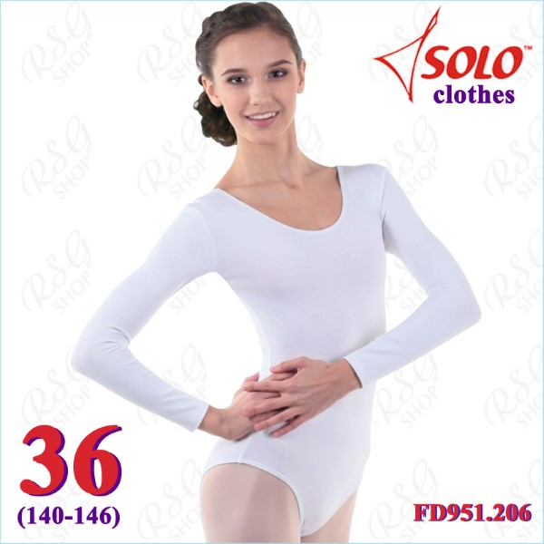 Tank Leotard Solo s. 36 (140-146) Polyamide col. White FD951.206-36