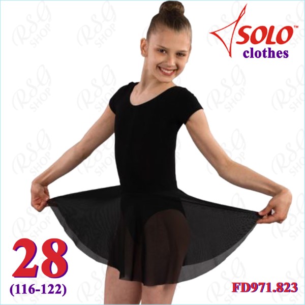 Flared Skirt Solo s. 28 (116-122) col. Black Art. FD971.823-28