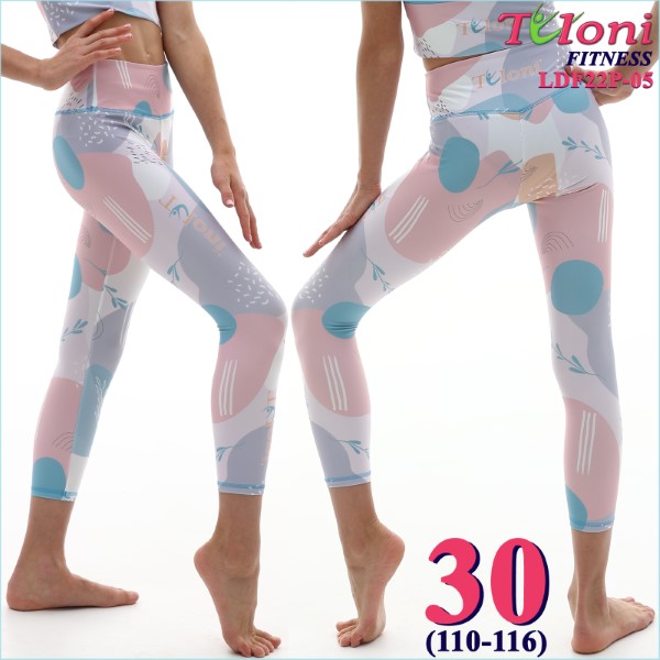 Леггинсы 7/8 Tuloni Fitness des. Spike s. 30 col. LIBUxLP Art. LDF22P-05-30