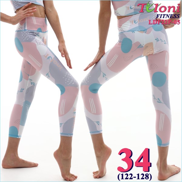 Леггинсы 7/8 Tuloni Fitness des. Spike s. 34 col. LIBUxLP Art. LDF22P-05-34